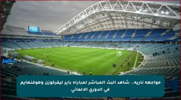 مواجهة نارية.. شاهد البث المباشر لمباراة باير ليفركوزن وهوفنهايم في الدوري الألماني